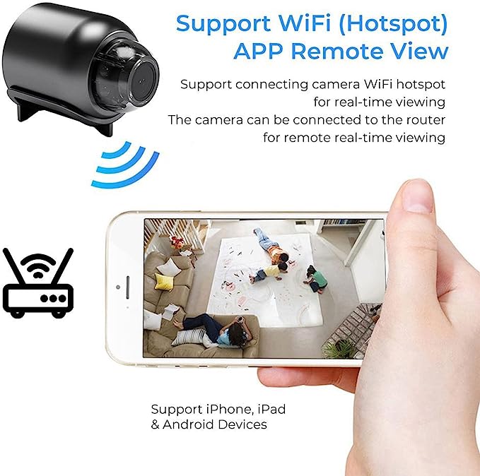 Mini WiFi Camera 1080P HD Night Vision