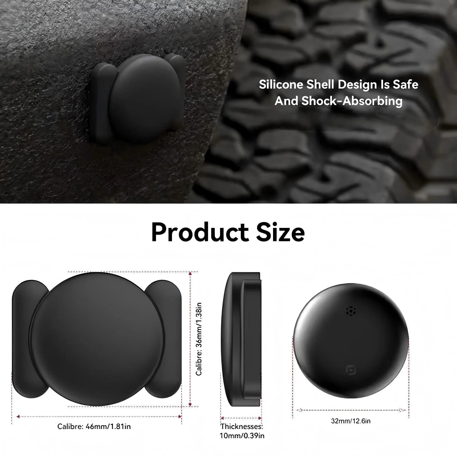KRYVEXA™ Mini GPS Tracker with Magnetic Case (No Monthly Fee, No Subscription)