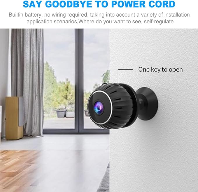 Kryvexa™ Mini WiFi Magnetic Spy Camera