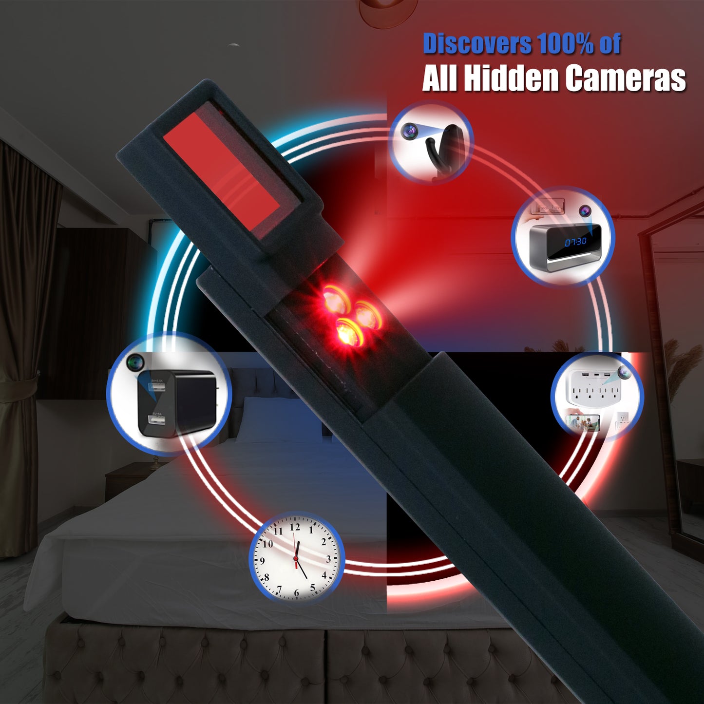 KRYVEXA™ Hidden Camera Detector