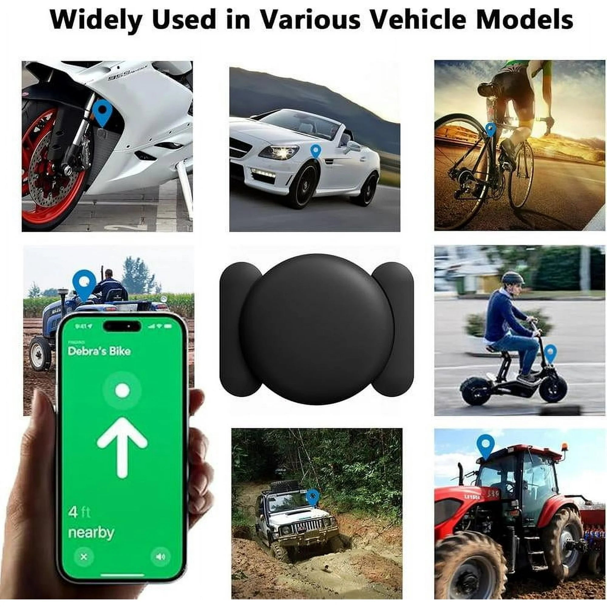 KRYVEXA™ Mini GPS Tracker with Magnetic Case (No Monthly Fee, No Subscription)